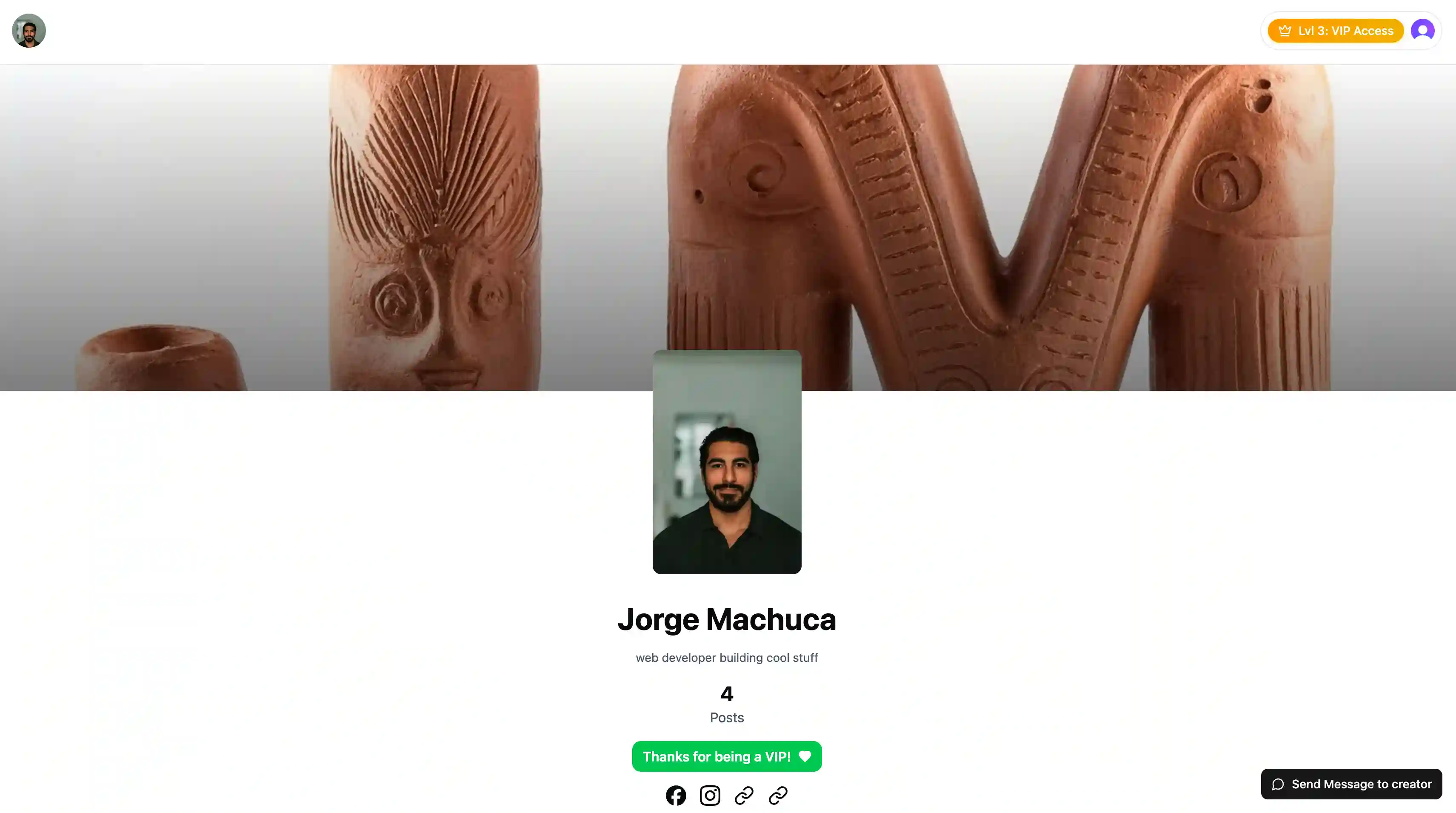Patreon Clone image